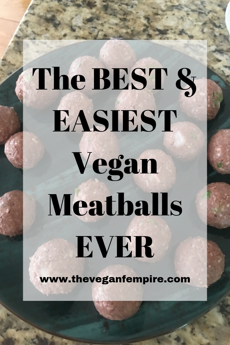 The BEST Vegan Meatballs!